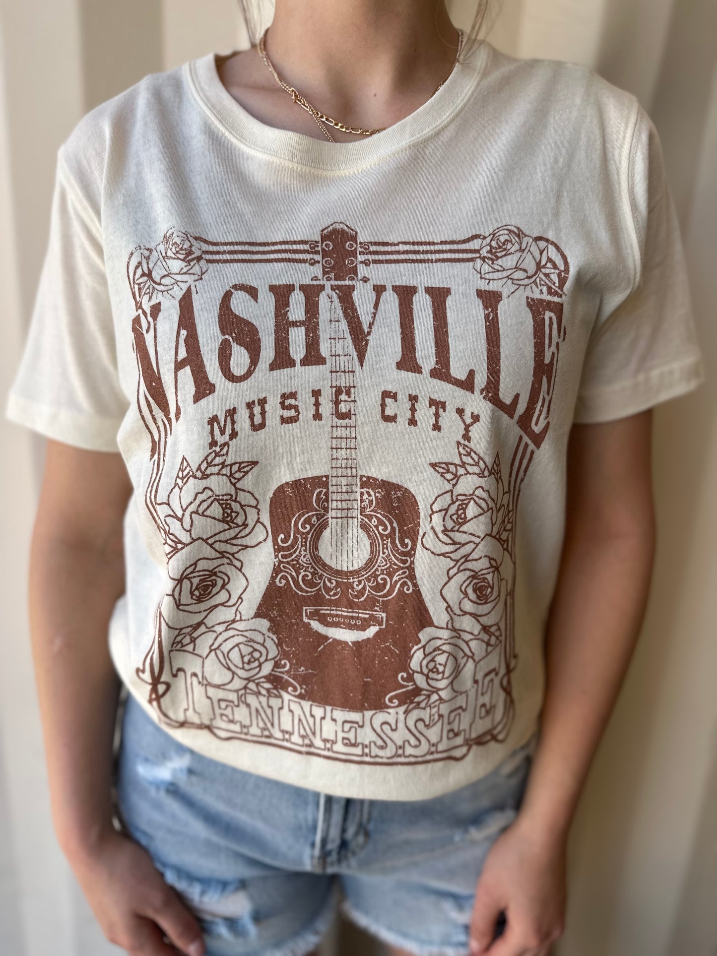 Nashville music city: Vintage White