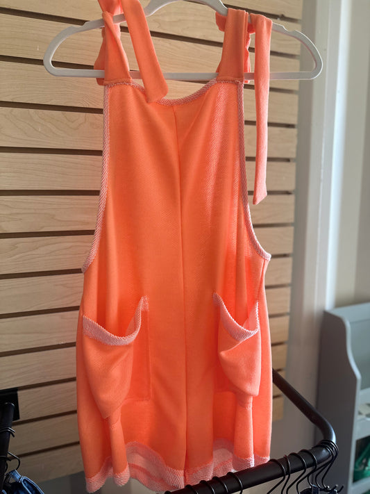 Loop Terry Neon Orange Romper