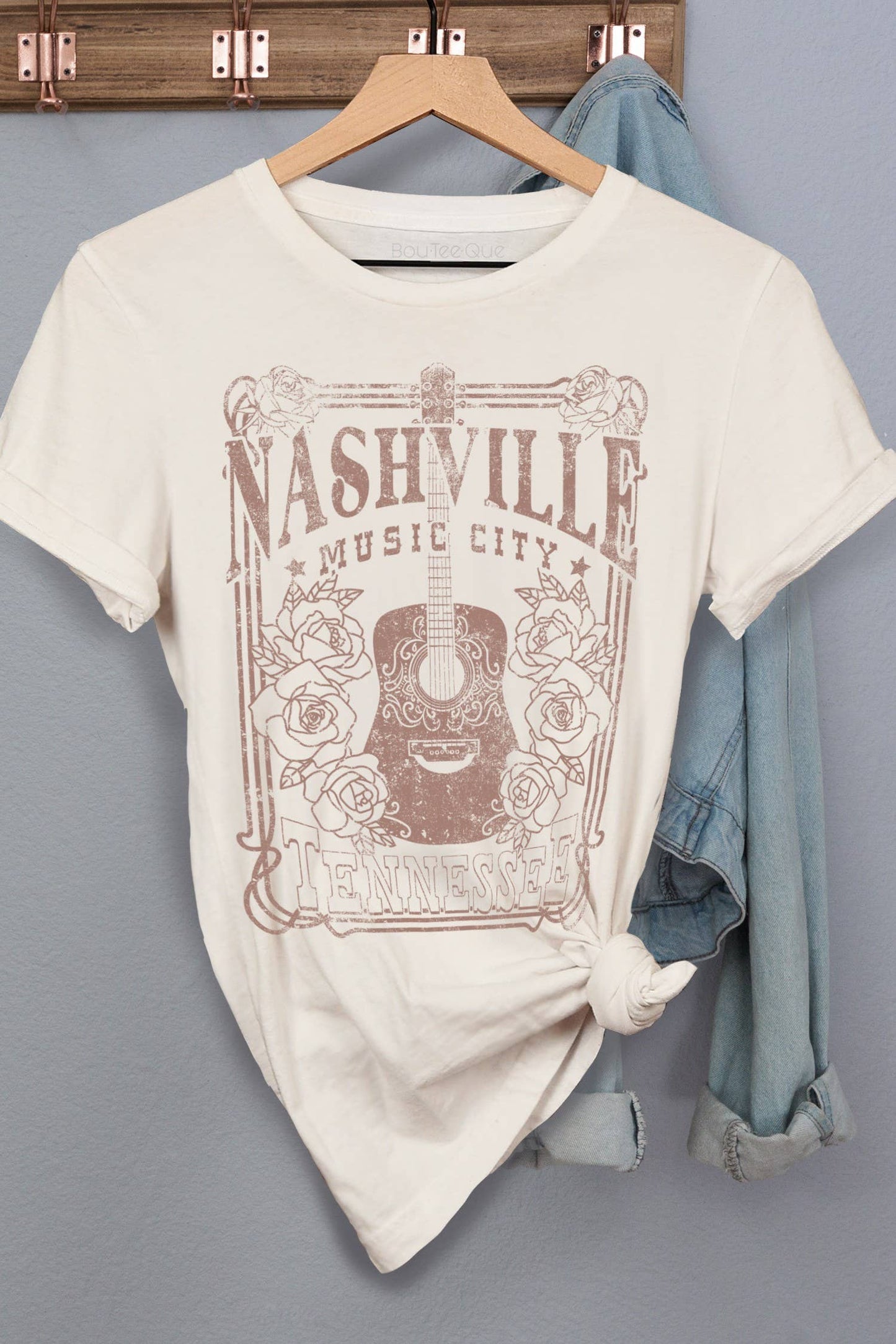 Nashville music city: Vintage White